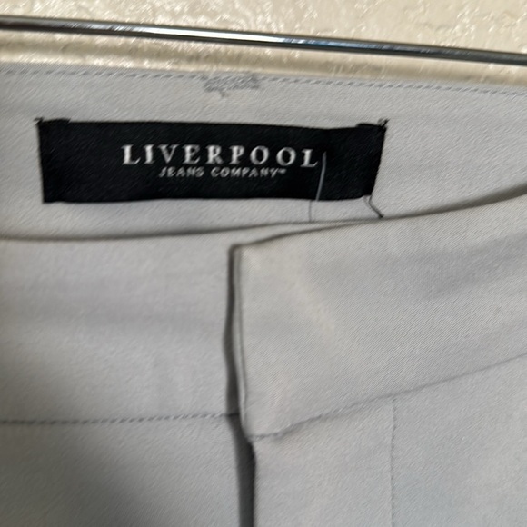 Liverpool Gray Boot Cut Flare Pants - Picture 2 of 9